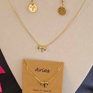 Aries 3 pc Zodiac sign set